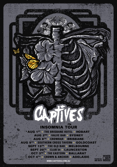 captives tour poster