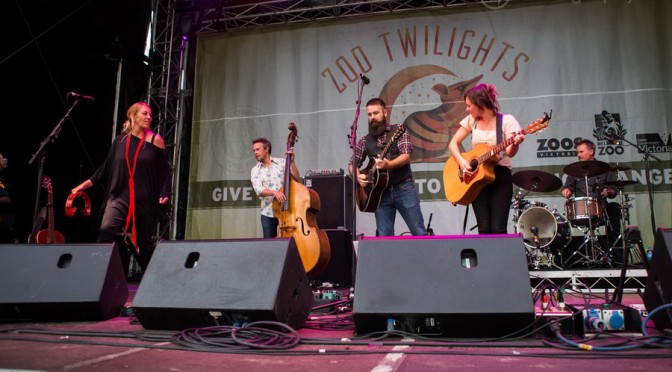 Photo Gallery : The Waifs at Melbourne Zoo Twilights – January 30, 2016