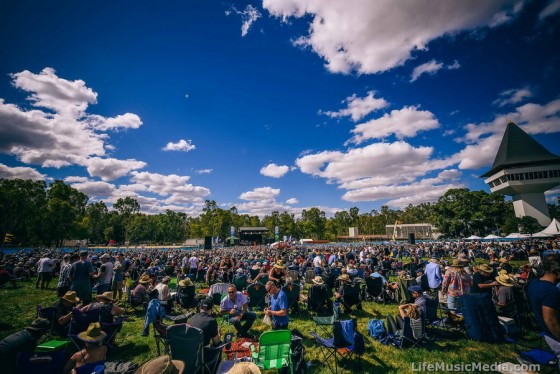 Crowd at A Day On The Green, Mitchelton Wines, Nagambie - 18 February 2017 Photographer: David Jackson
