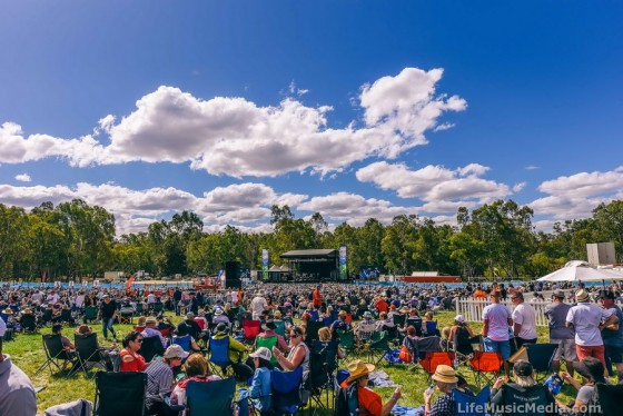 Crowd at A Day On The Green, Mitchelton Wines, Nagambie - 18 February 2017 Photographer: David Jackson