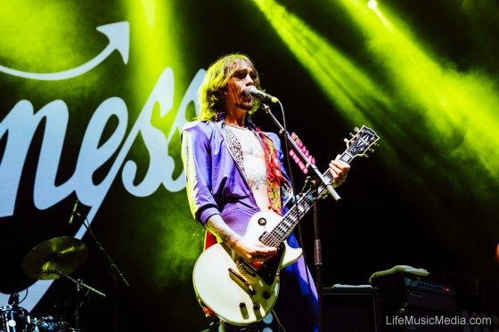 The Darkness at Groovin The Moo – Canberra 2017 Photographer: Ruby Boland