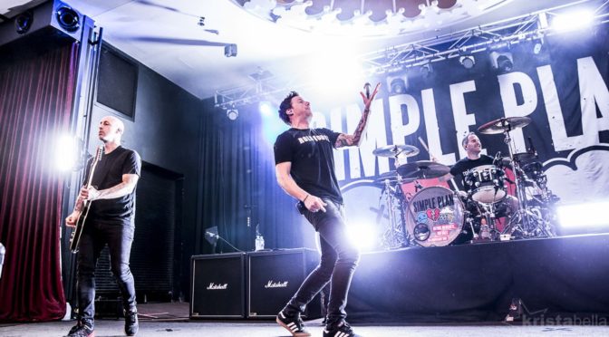 Photo Gallery : Simple Plan at Eatons Hill Hotel, Brisbane – 22 April 2018
