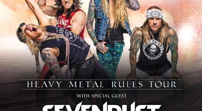 Steel Panther ‘Heavy Metal Rules Tour’ – Australian October 2022 with Sevendust