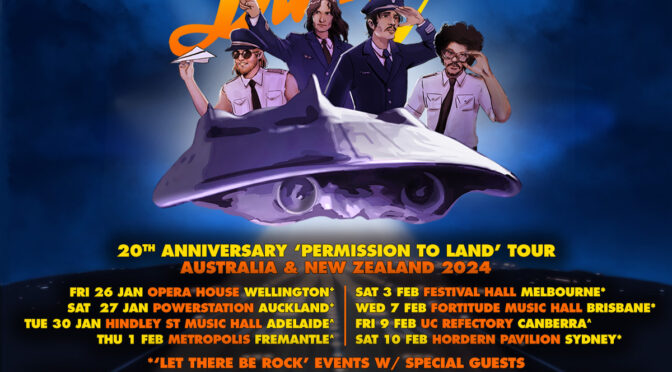 The Darkness – 20th Anniversary “Permission to Land” Tour – Australia & New Zealand 2024