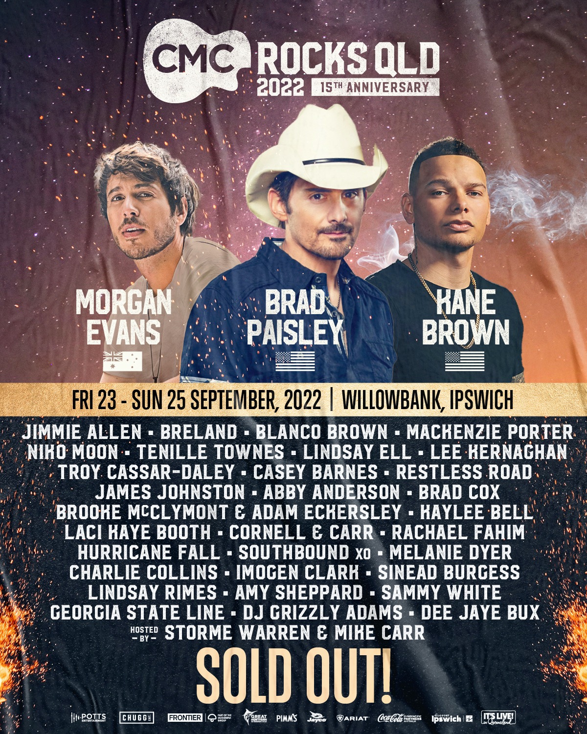 CMC ROCKS QLD Reveals Full Artist Lineup For 2022 Festival | Life Music ...